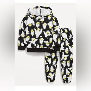 Old Navy Ghost Hoodie and functional drawstring sweatpants set size 18-24 months